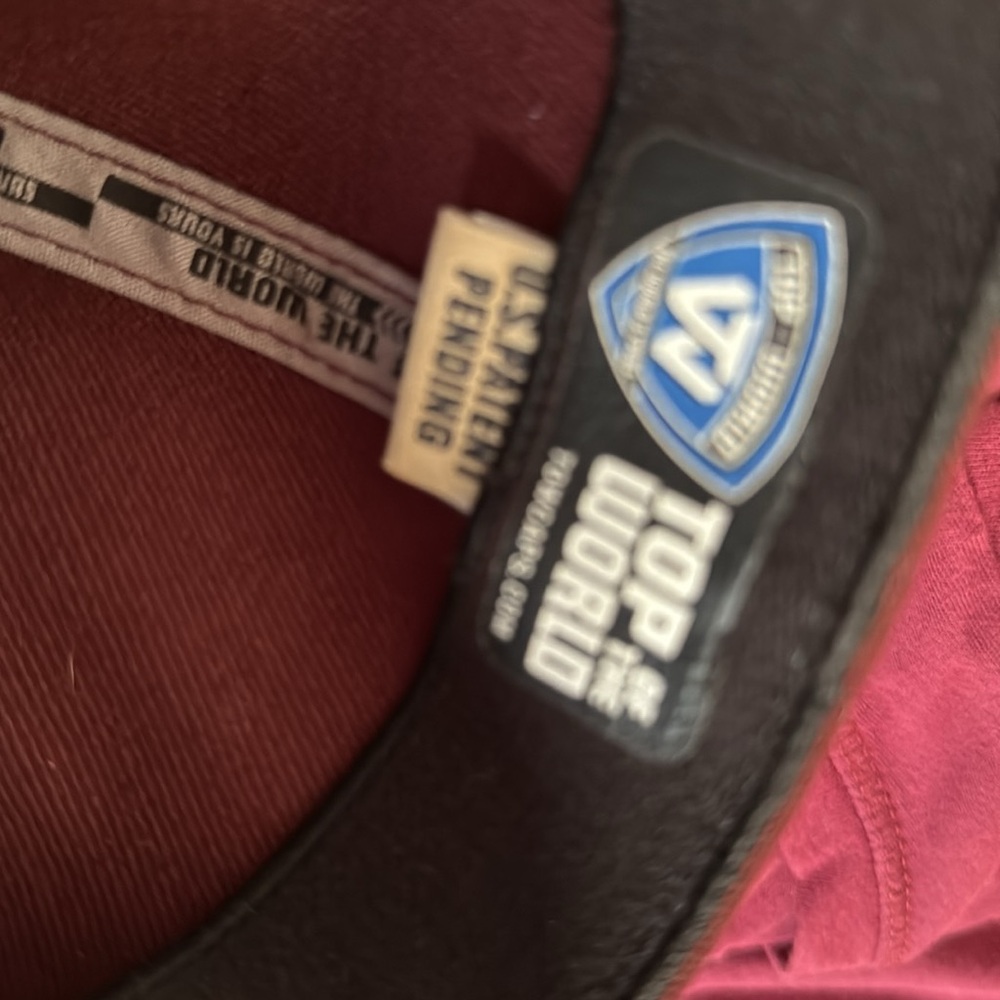 New Era Arizona State Sun Devils Cap - Maroon memory fit - Picture 4 of 4